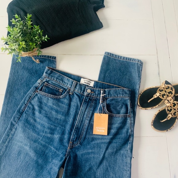 Reformation Denim - REFORMATION ULTRA HIGH RISE MOM JEANS SIZE 29